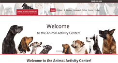 Desktop Screenshot of animalactivitycenter.com